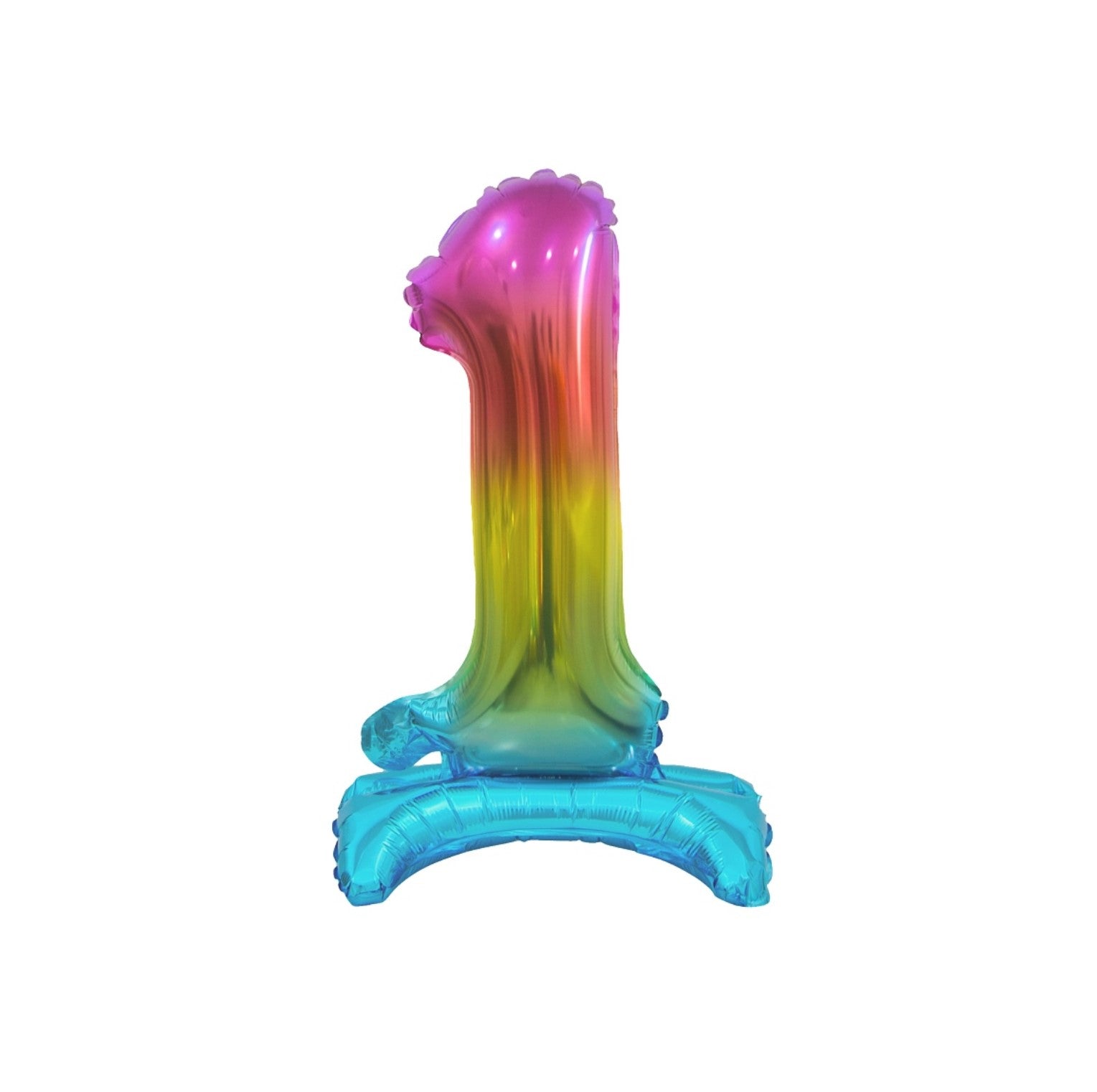 stehende Folienzahlen 38cm, regenbogen