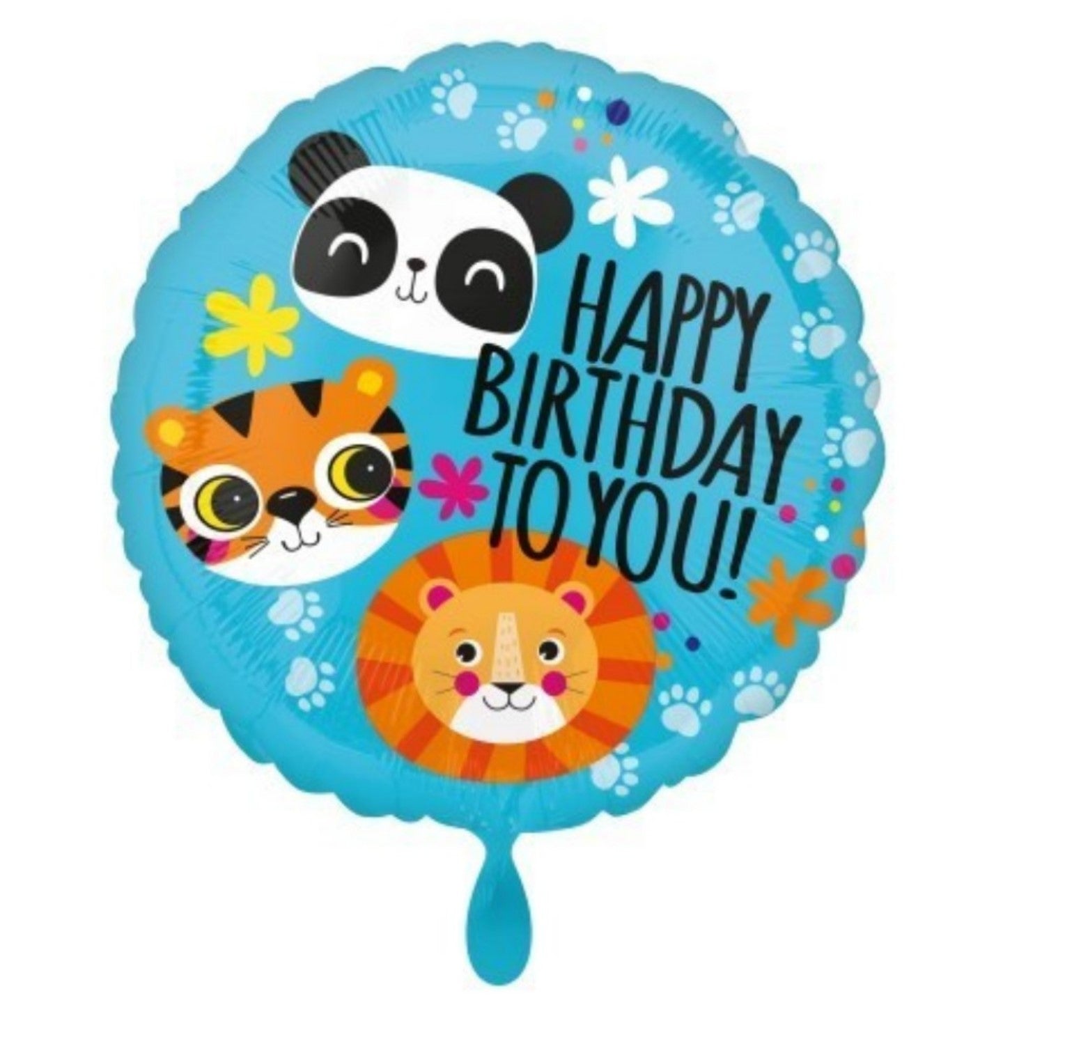 HB Tiere Köpfe Blau