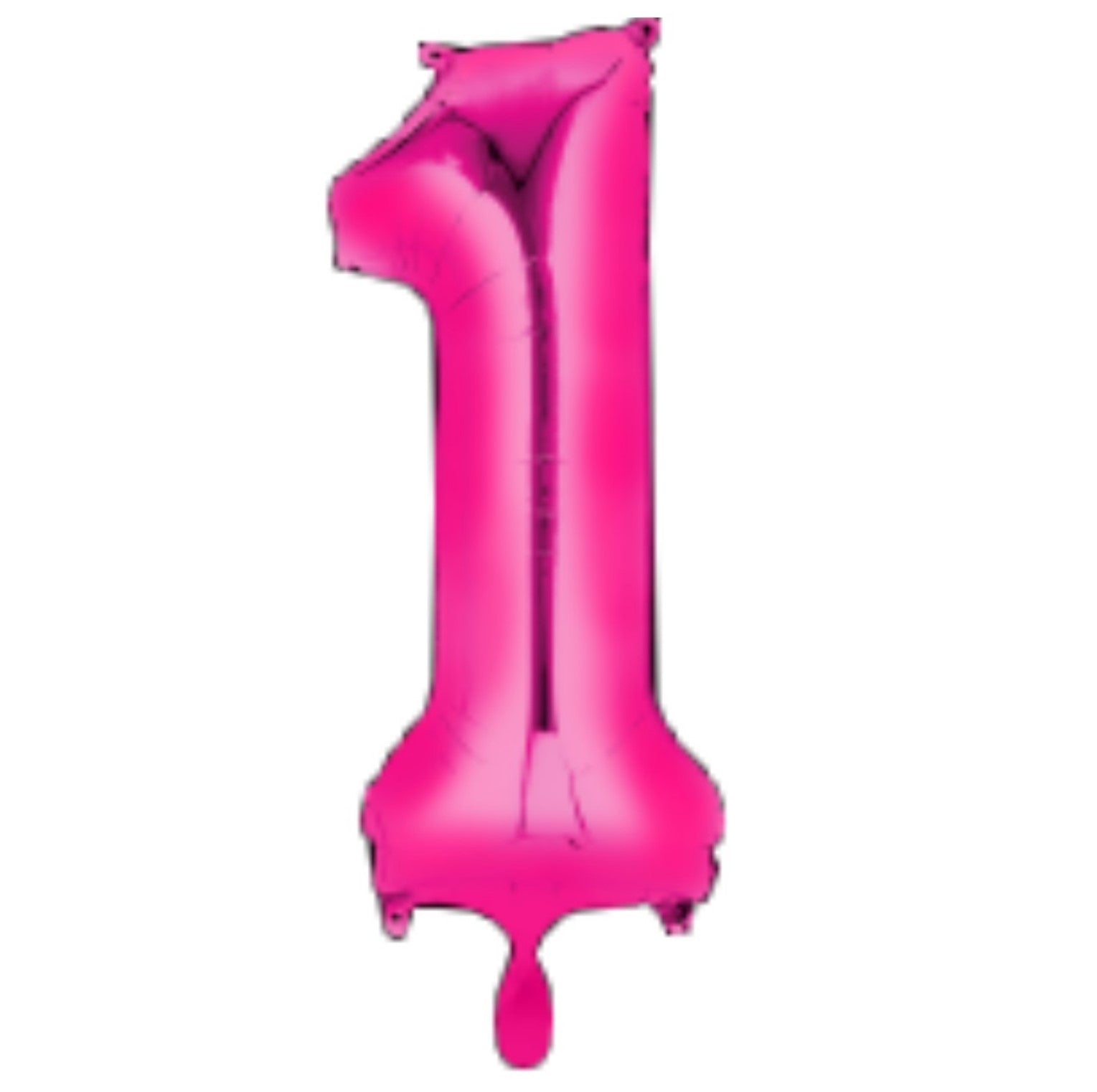Zahl 1 pink XL