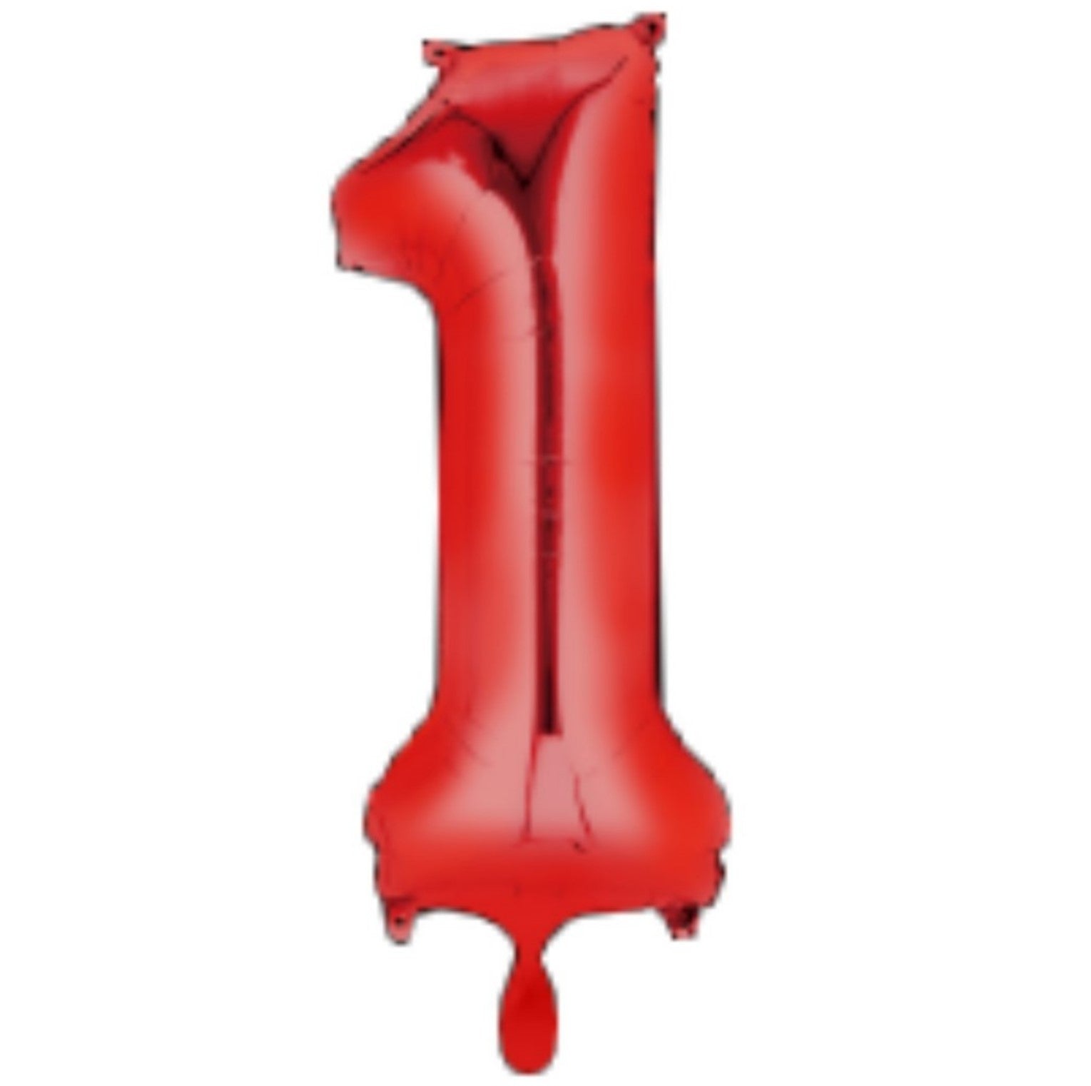Zahl 1 rot XXL