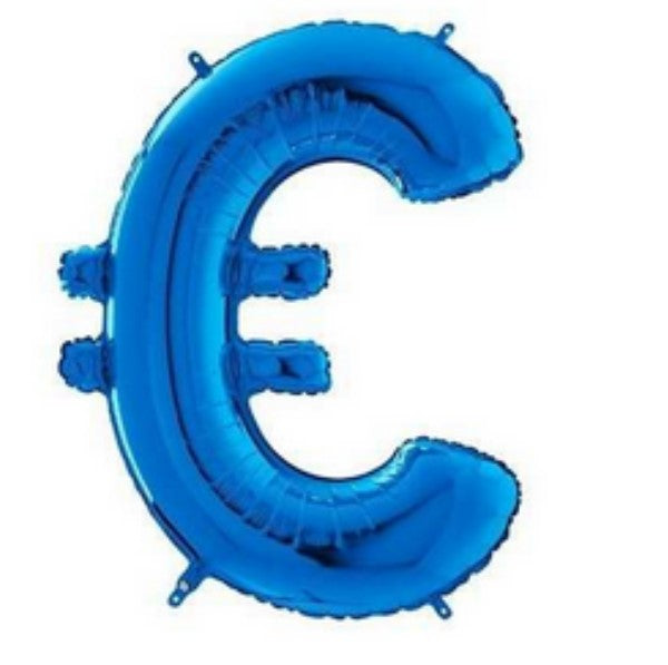 Eurozeichen blau 66cm