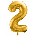 Zahl 2 gold XL EU