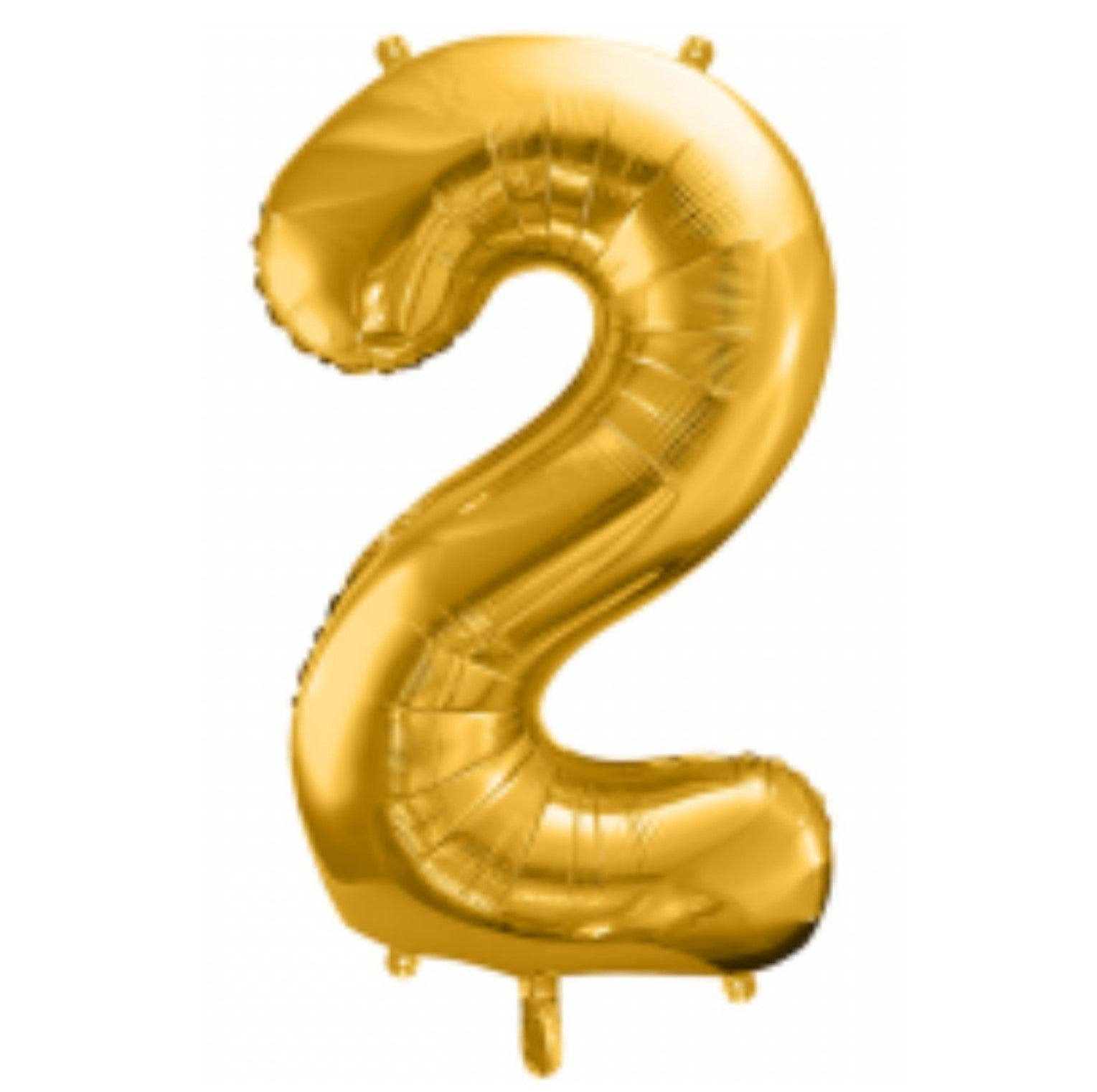 Zahl 2 gold XL EU