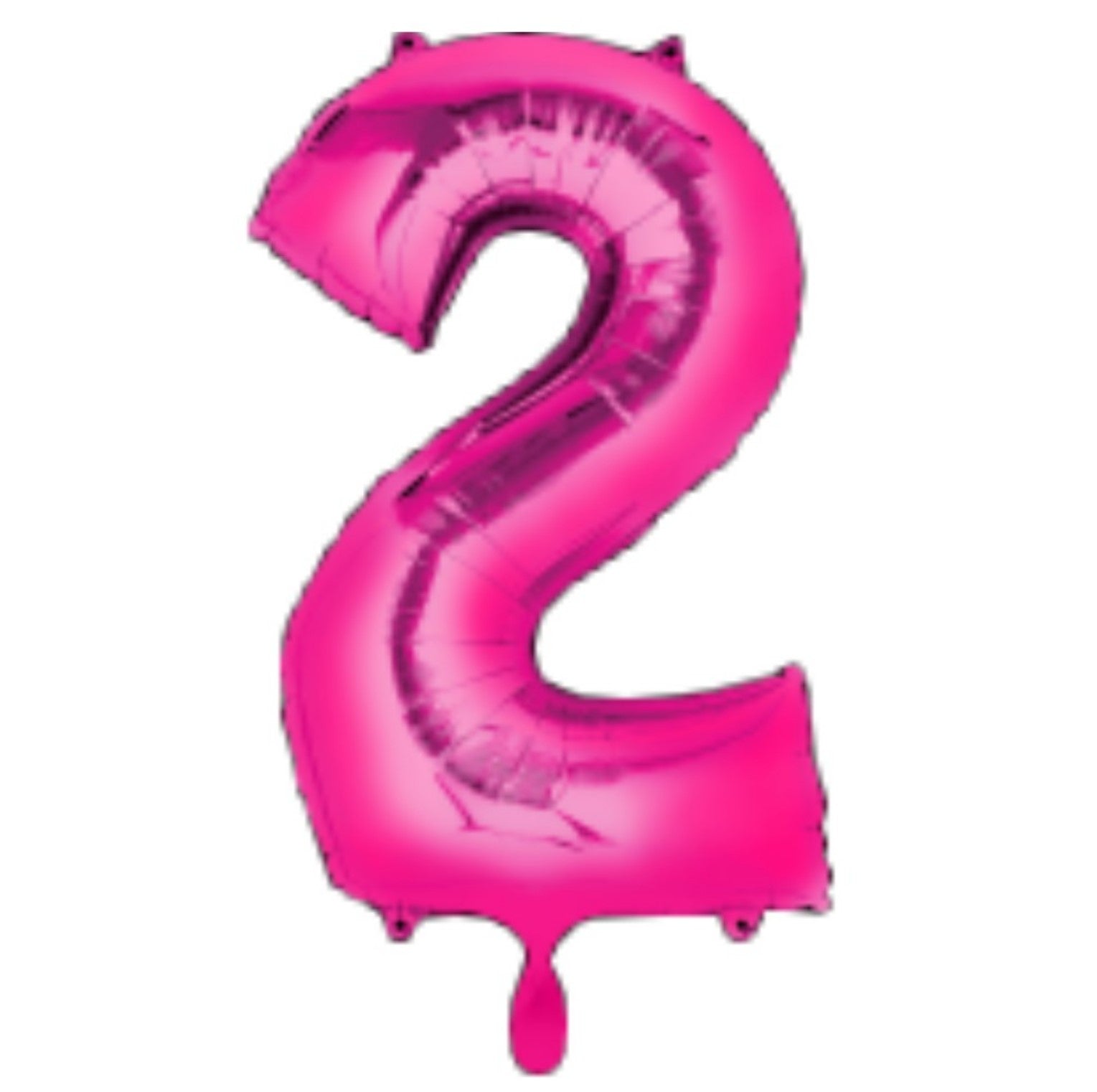 Zahl 2 pink XL