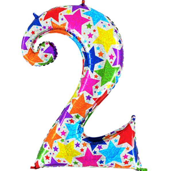 Zahl 2 Sterne