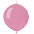 Kettballon rosa 33 glänzend
