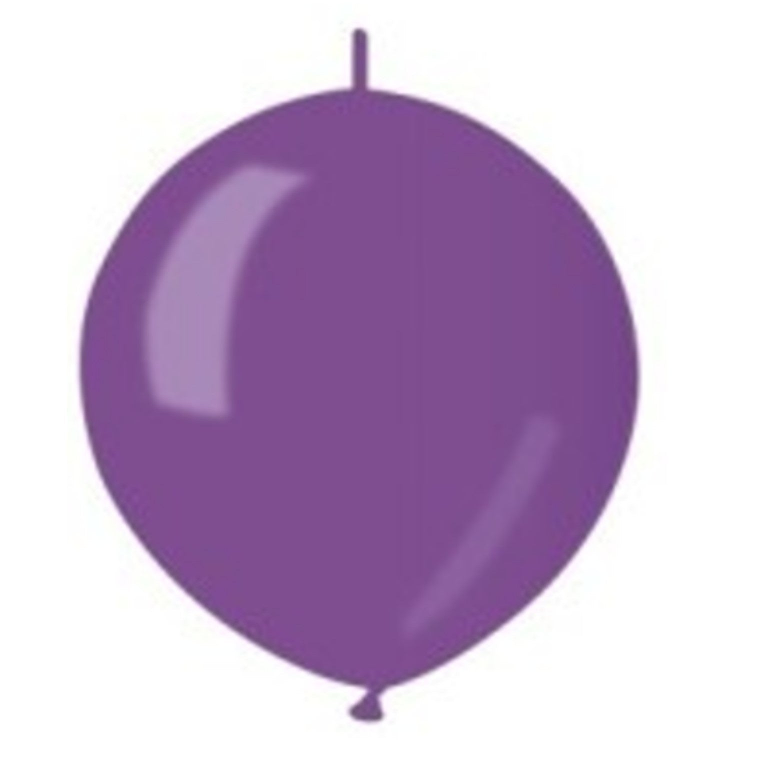 Kettballon lila 34 glänzend