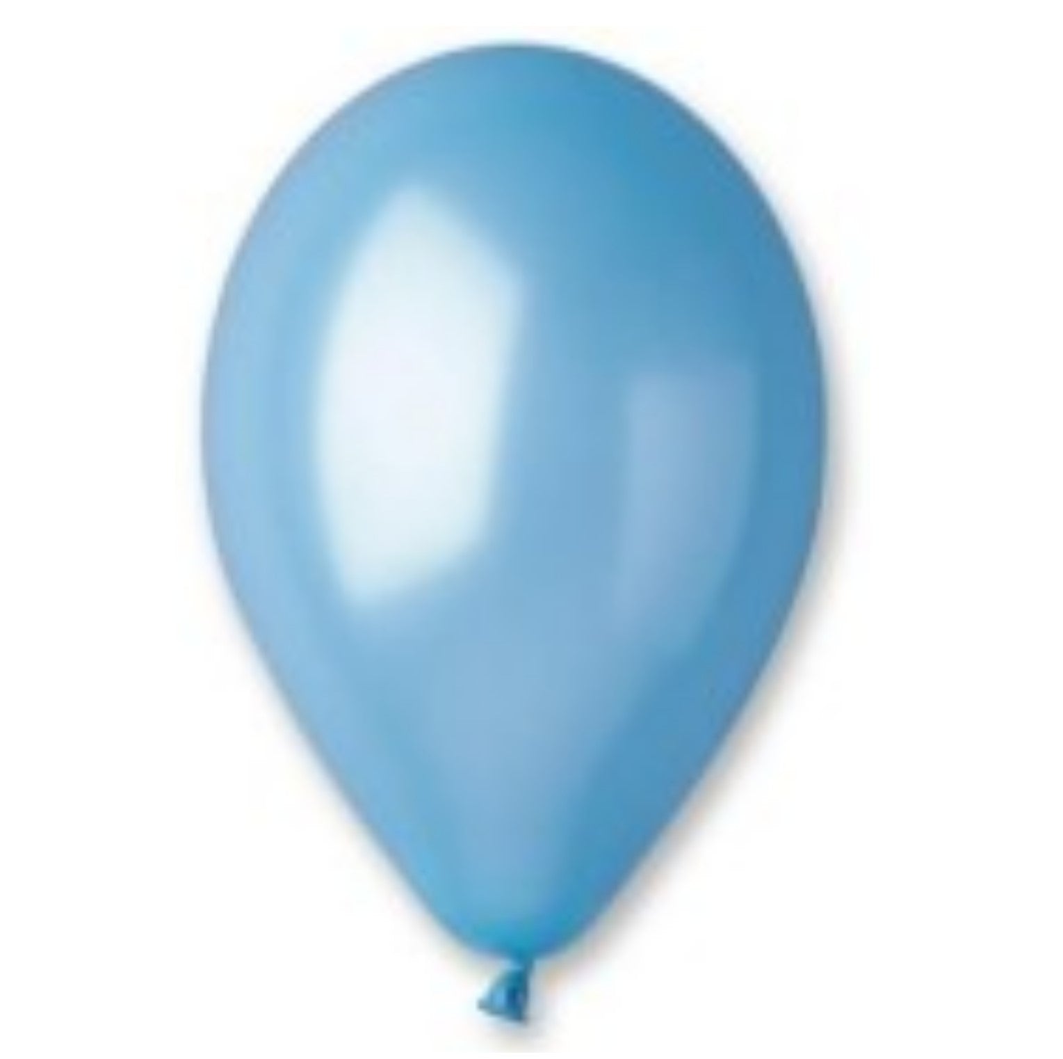 35 hellblau 30cm glänzend
