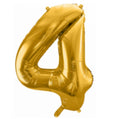 Zahl 4 gold XL EU