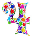 Zahl 4 Sterne