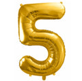 Zahl 5 gold XL EU