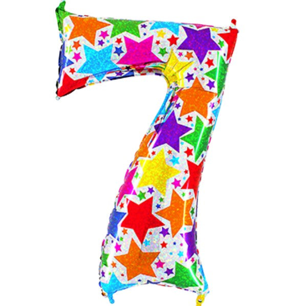 Zahl 7 Sterne