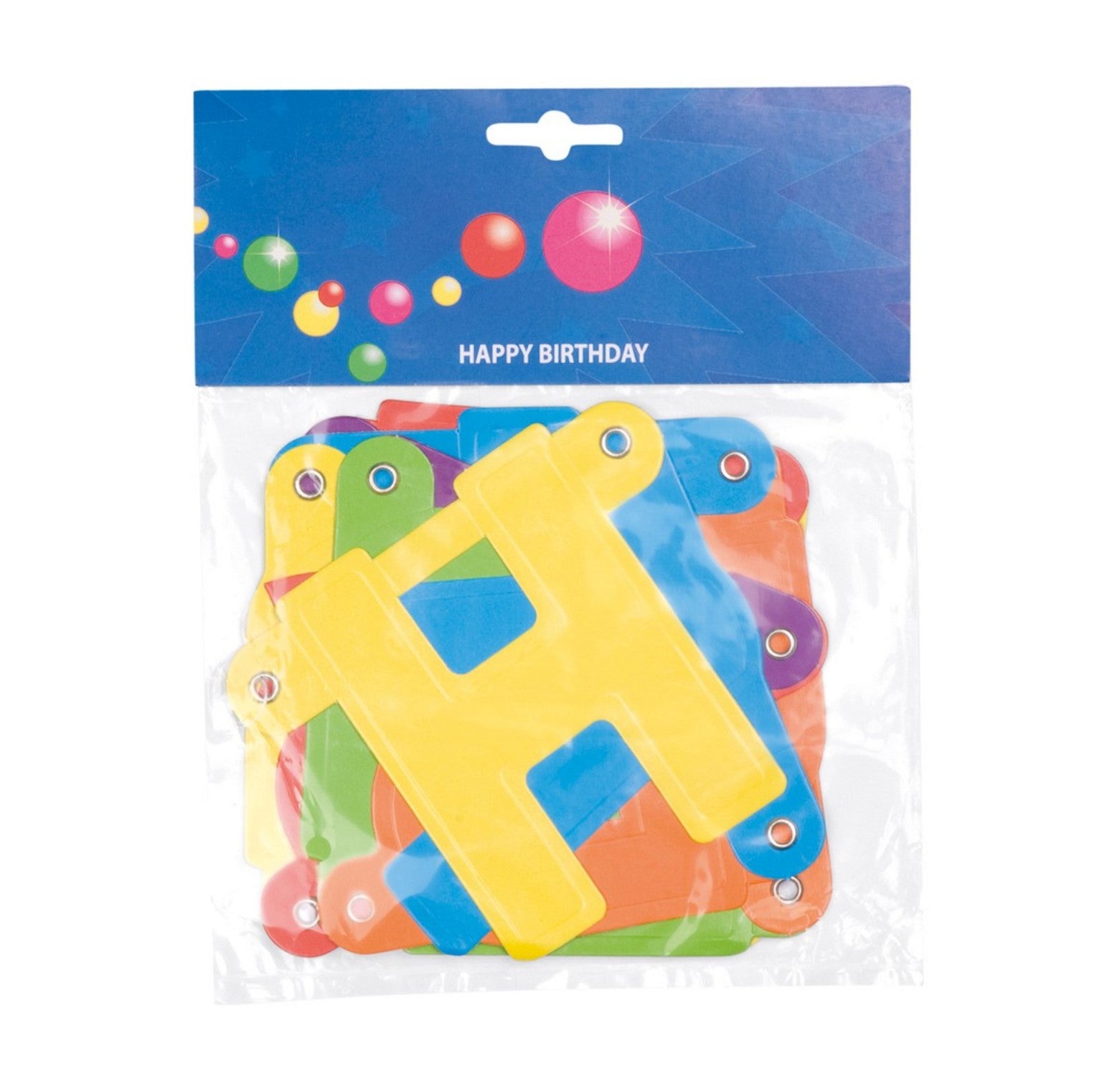 Banner Happy Birthday bunt