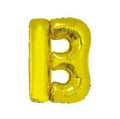 Buchstabe B Gold 35cm