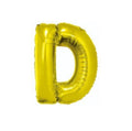 Buchstabe D gold 85cm