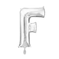 Buchstabe F Silber 81cm