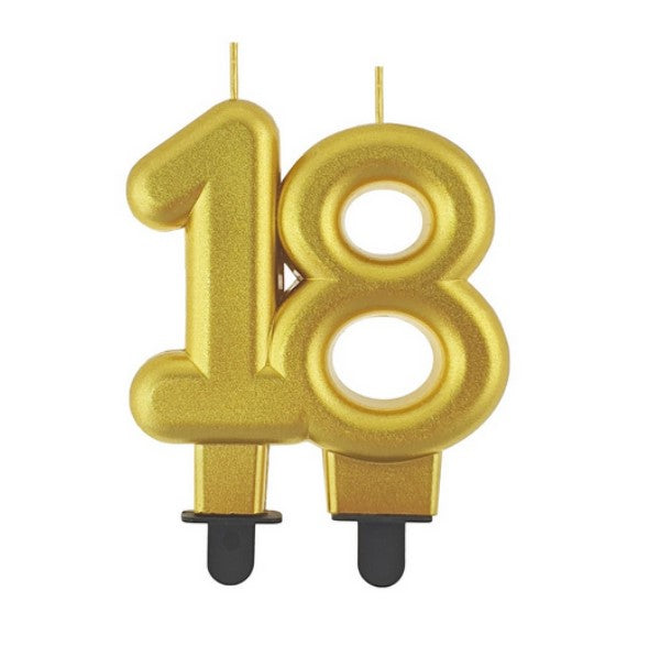 Kerze 18 gold