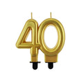 Kerze 40 gold