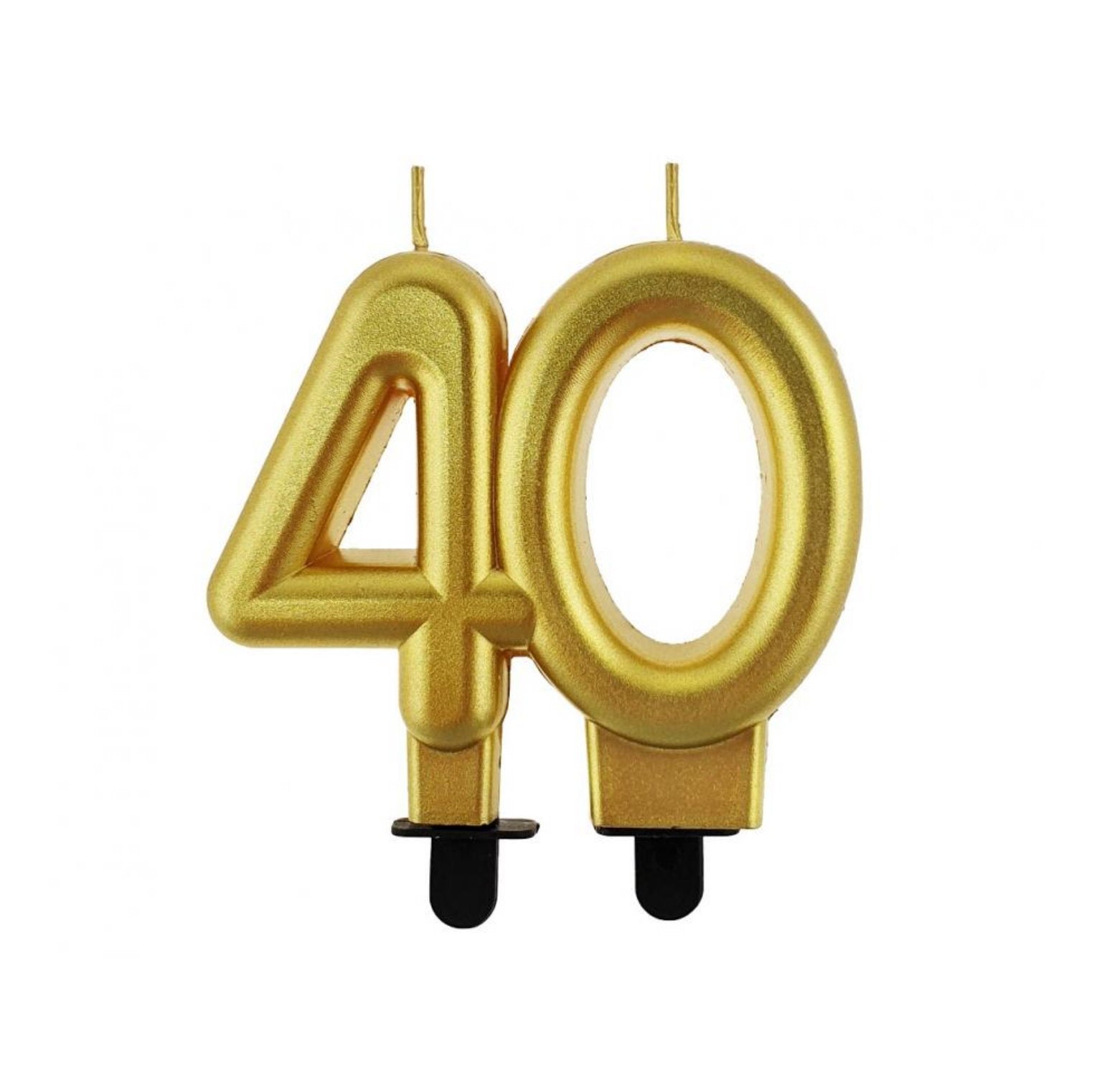 Kerze 40 gold