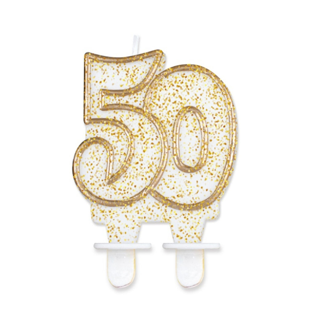 Kerze 50 gold