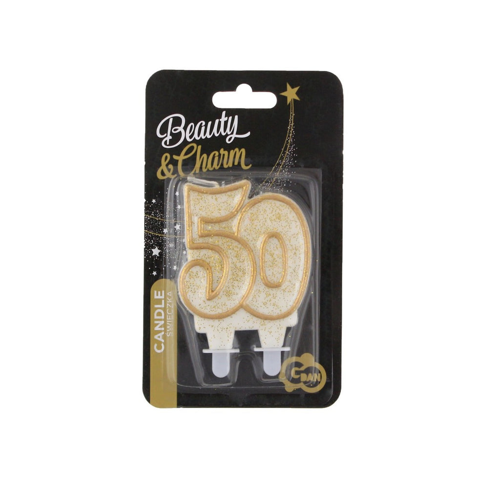 Kerze 50 gold