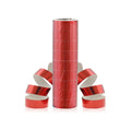 Luftschlange metallisch rot