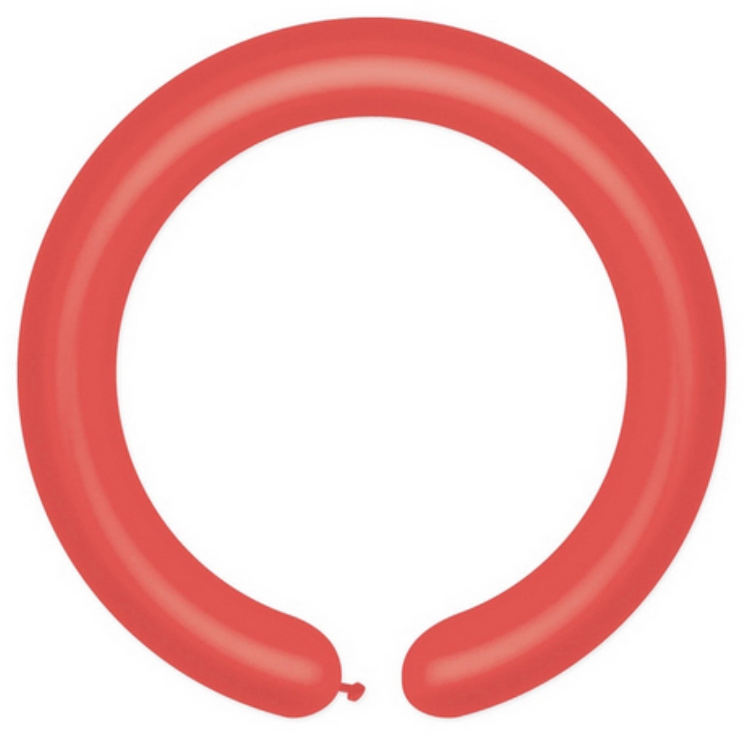 45 rot Modellierballon