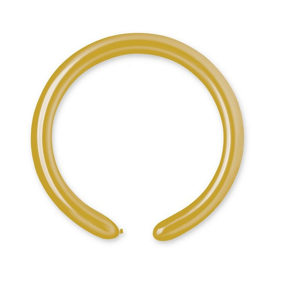 74 dorado gold Modellierballon