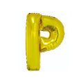 Buchstabe P gold 85cm