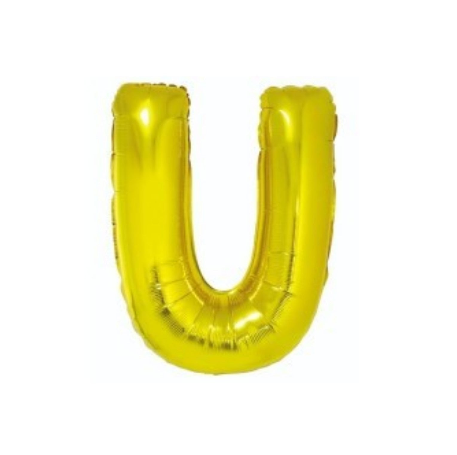 Buchstabe U gold 85cm
