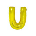Buchstabe U Gold 35cm