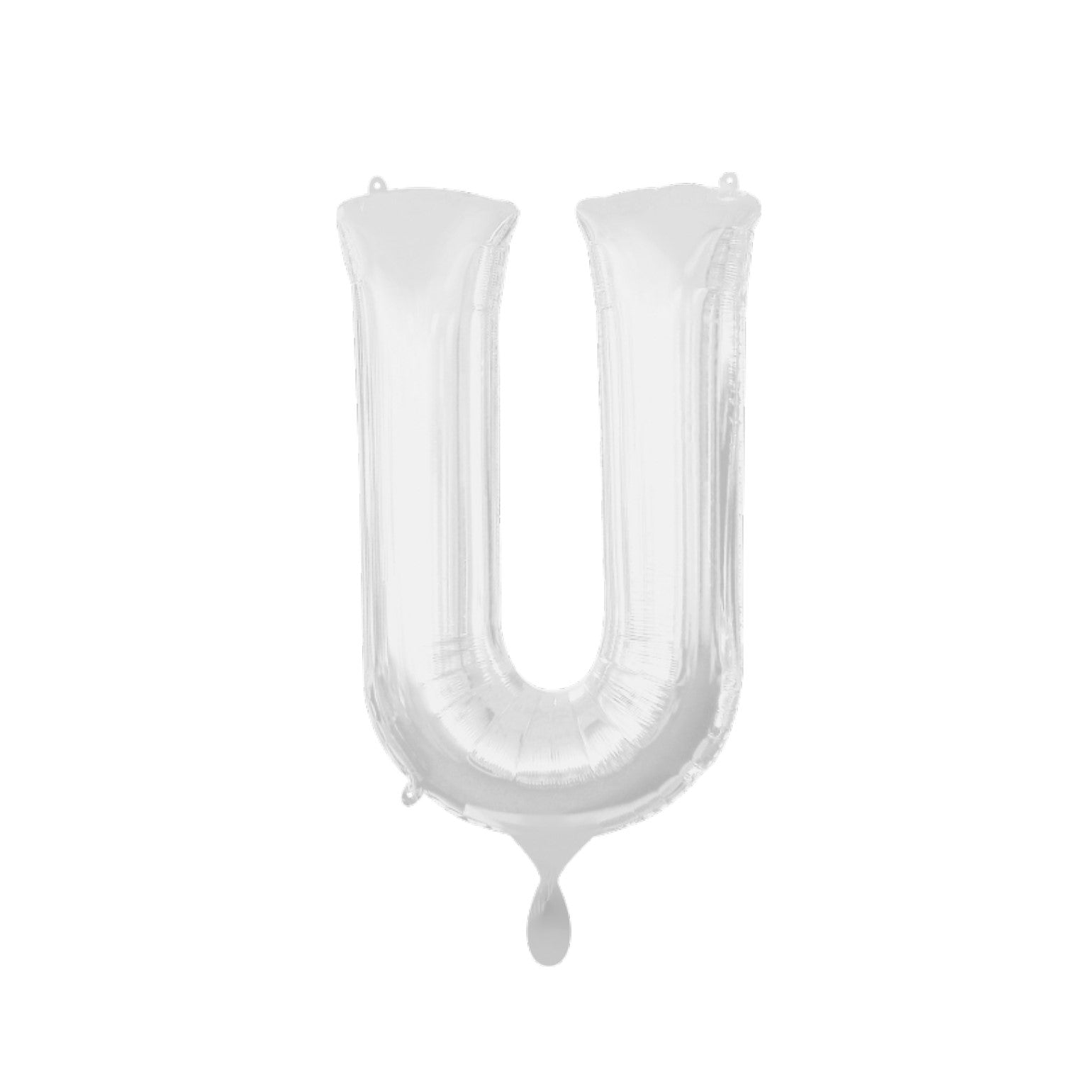 Buchstabe U Silber 81cm