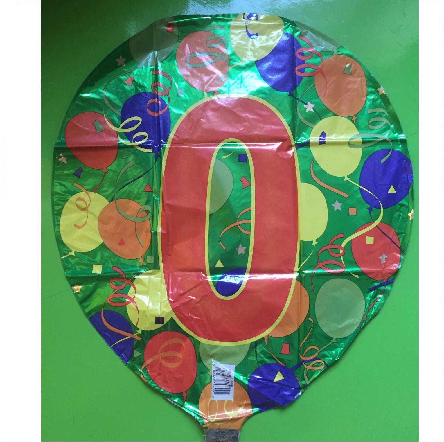 Zahl 0 Ballonform