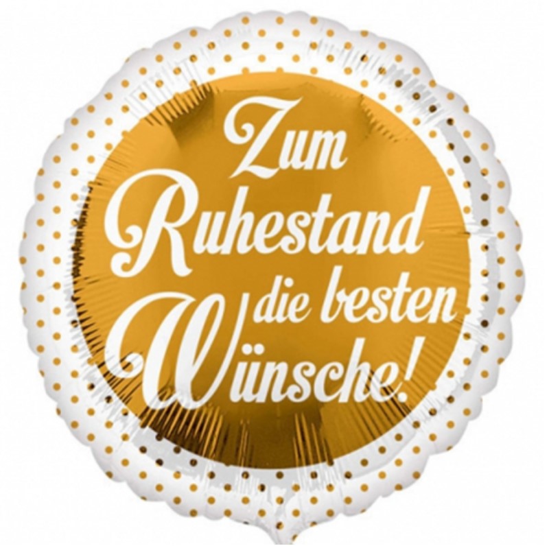 Ruhestand die besten Wünsche