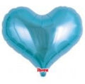 Jelly Herz hellblau