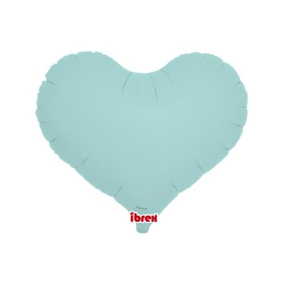 Jelly Herz hellblau matt