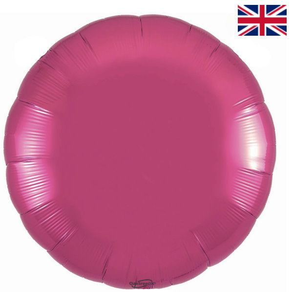 Rund 45cm bordeaux