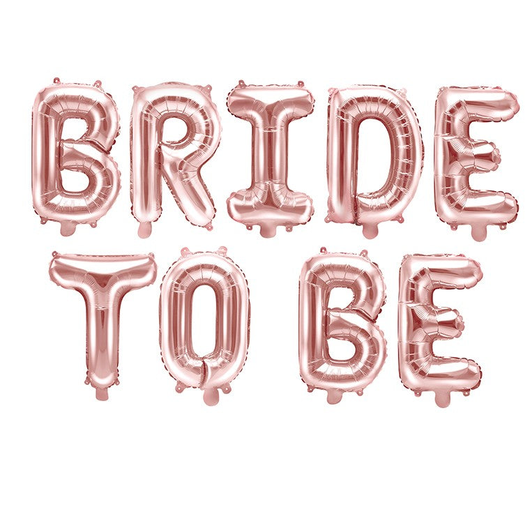 Schriftzug Bride to be