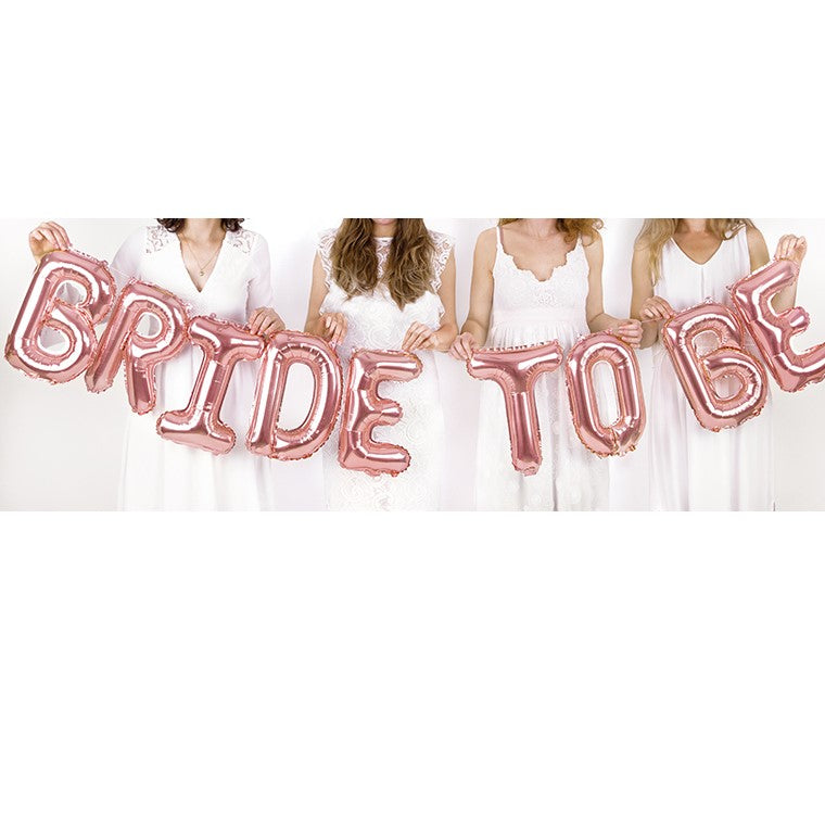 Schriftzug Bride to be