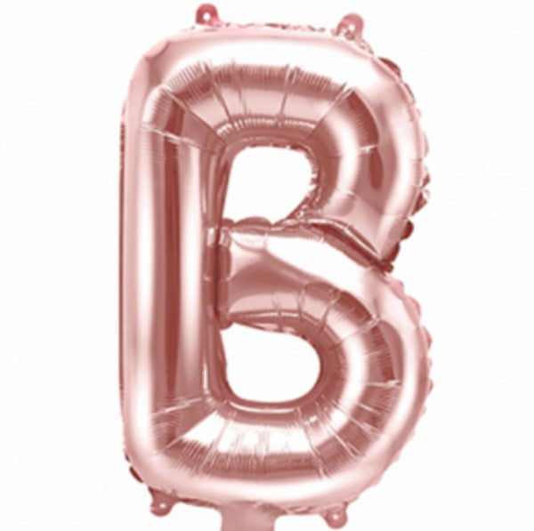 Buchstabe B Rosegold 35cm