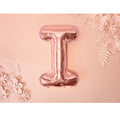 Buchstabe I Rosegold 35cm