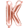 Buchstabe K Rosegold 35cm