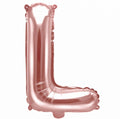 Buchstabe L Rosegold 35cm