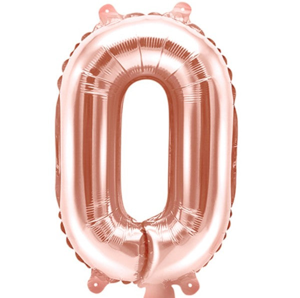 Buchstabe O Rosegold 35cm