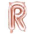 Buchstabe R Rosegold 35cm