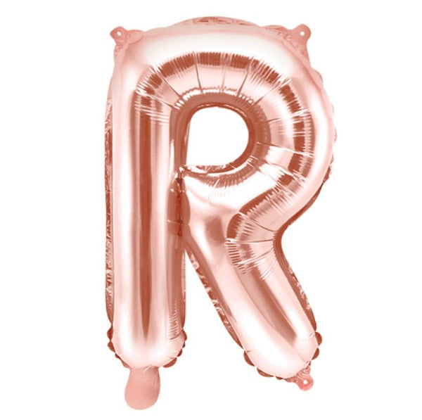 Buchstabe R Rosegold 35cm