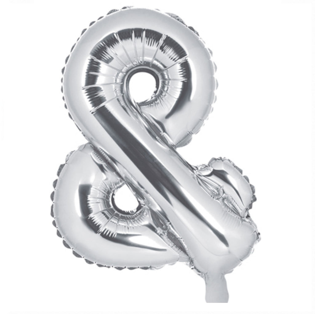 Buchstabe & silber 35cm