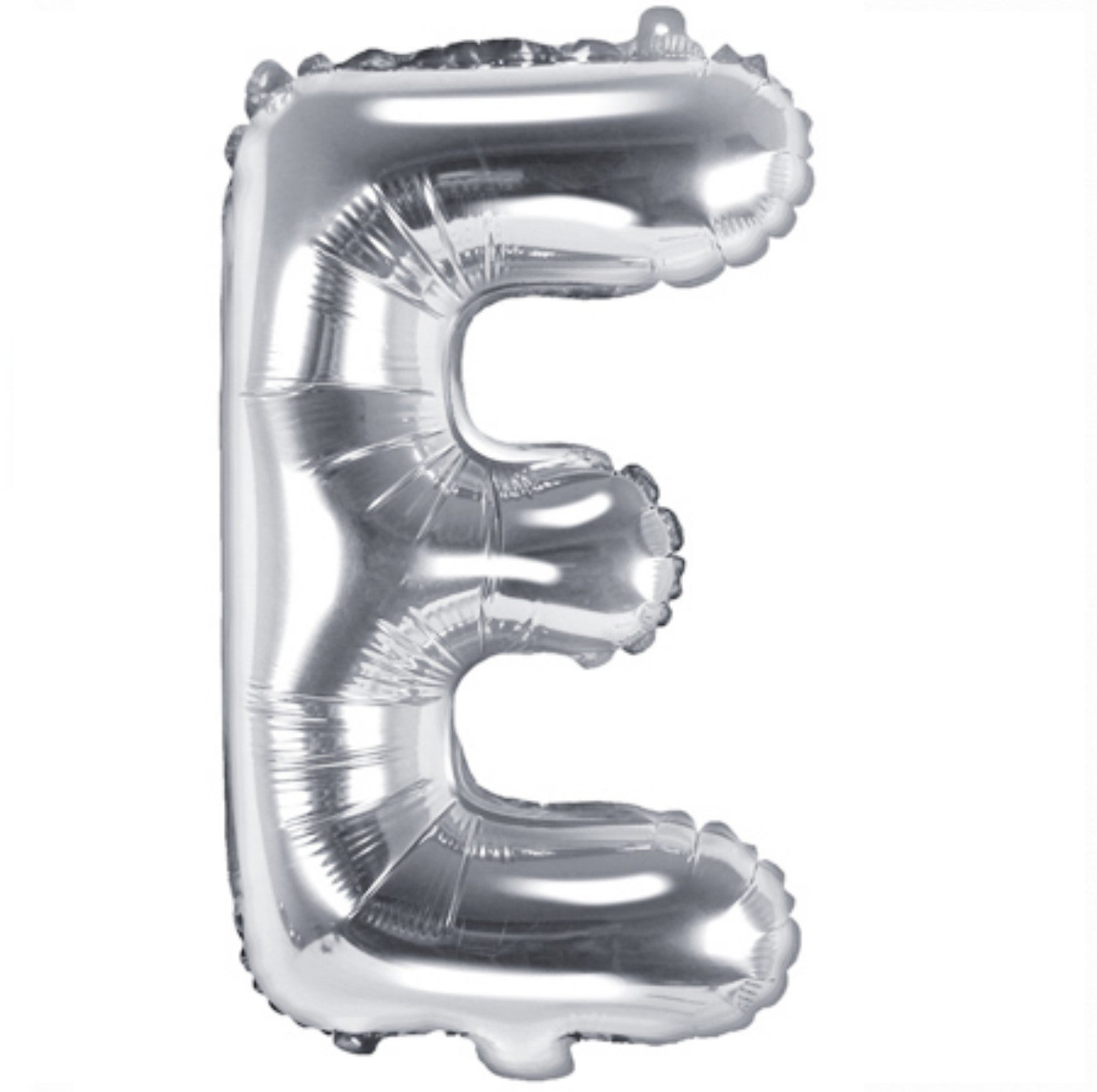 Buchstabe E silber 35cm