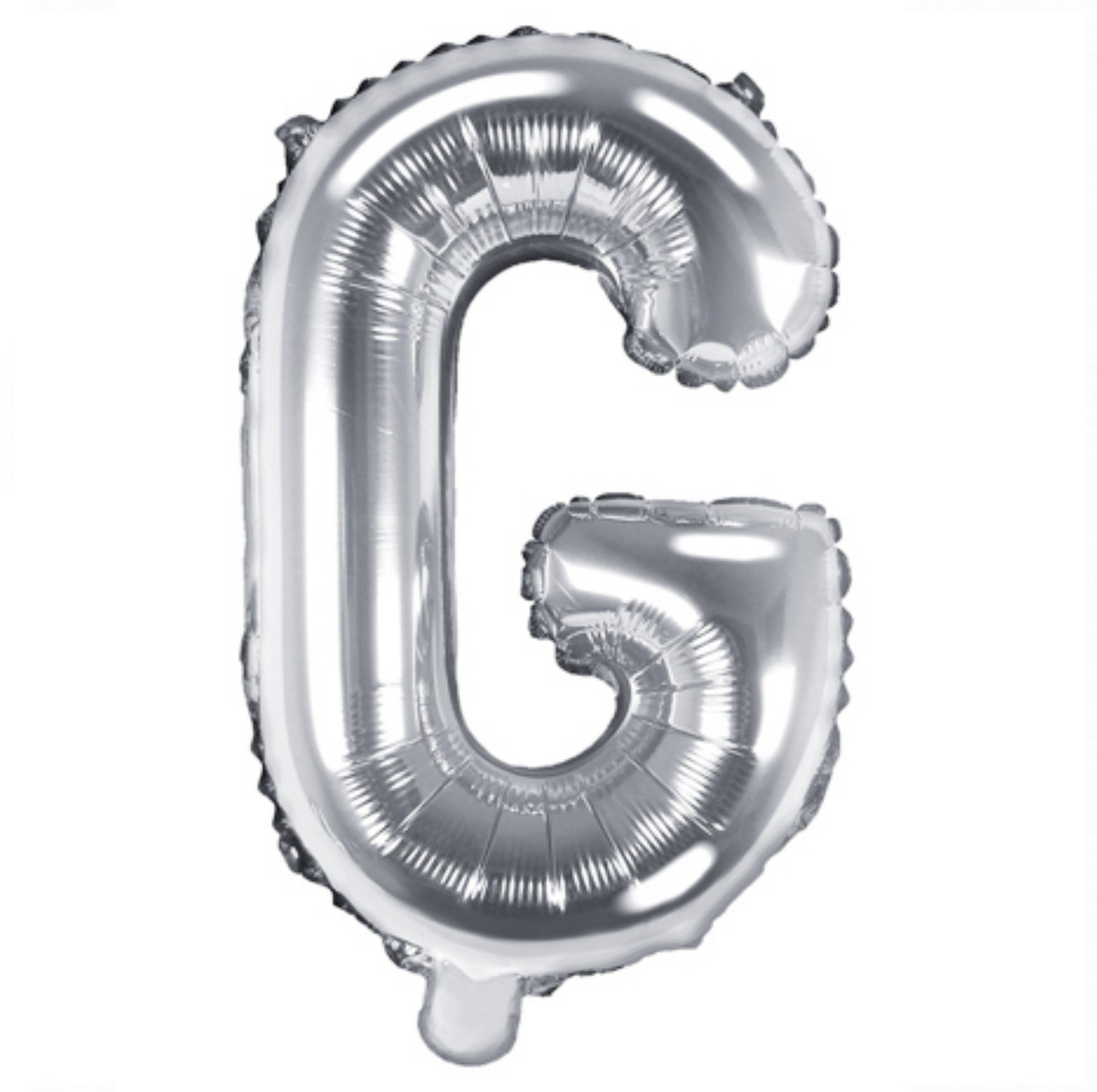 Buchstabe G silber 35cm
