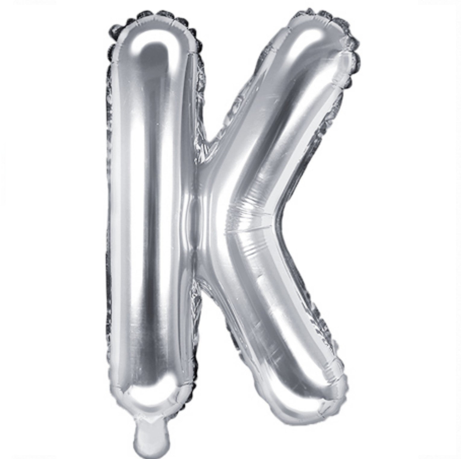 Buchstabe K silber 35cm